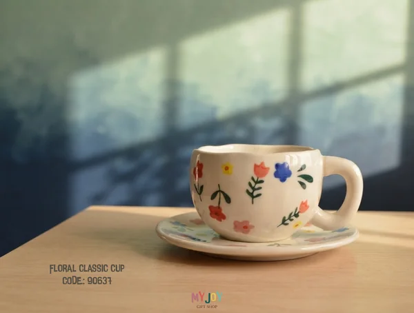 Floral Classic Cup
