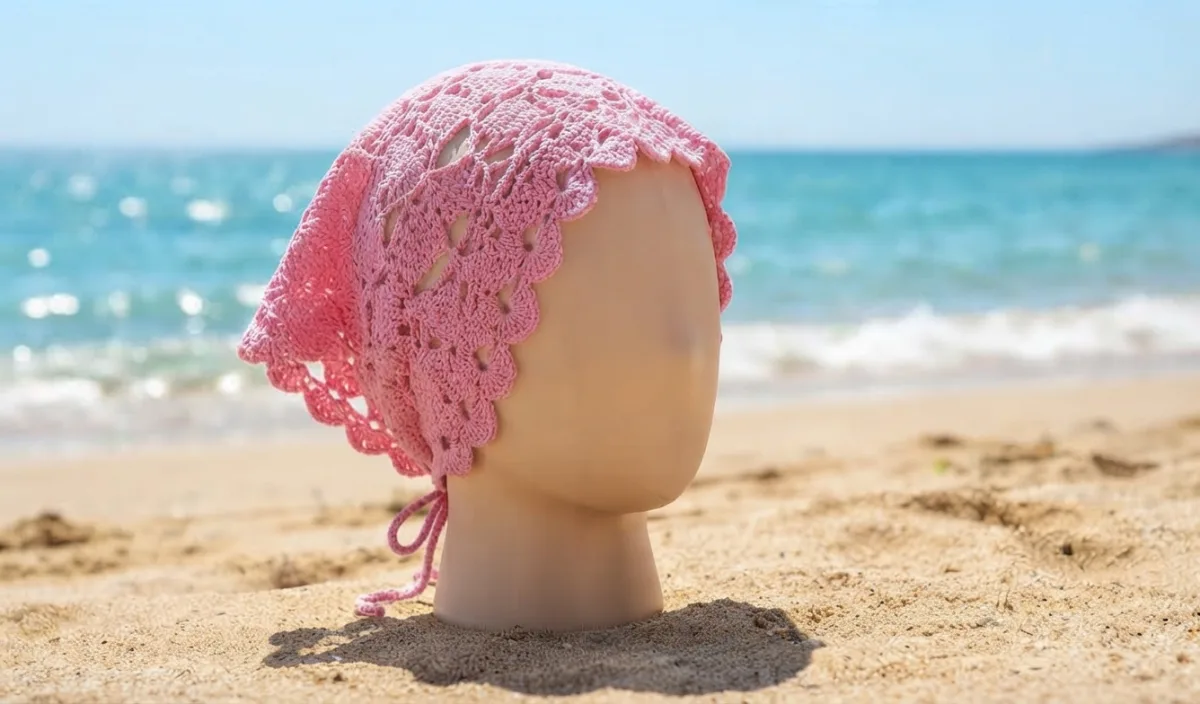 Sunset Breeze Crochet Bandana