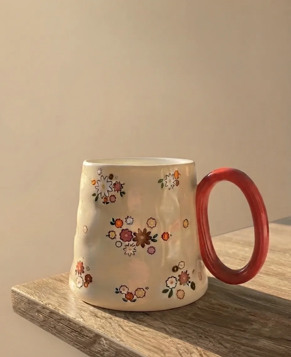 Flower & Daisy Mug