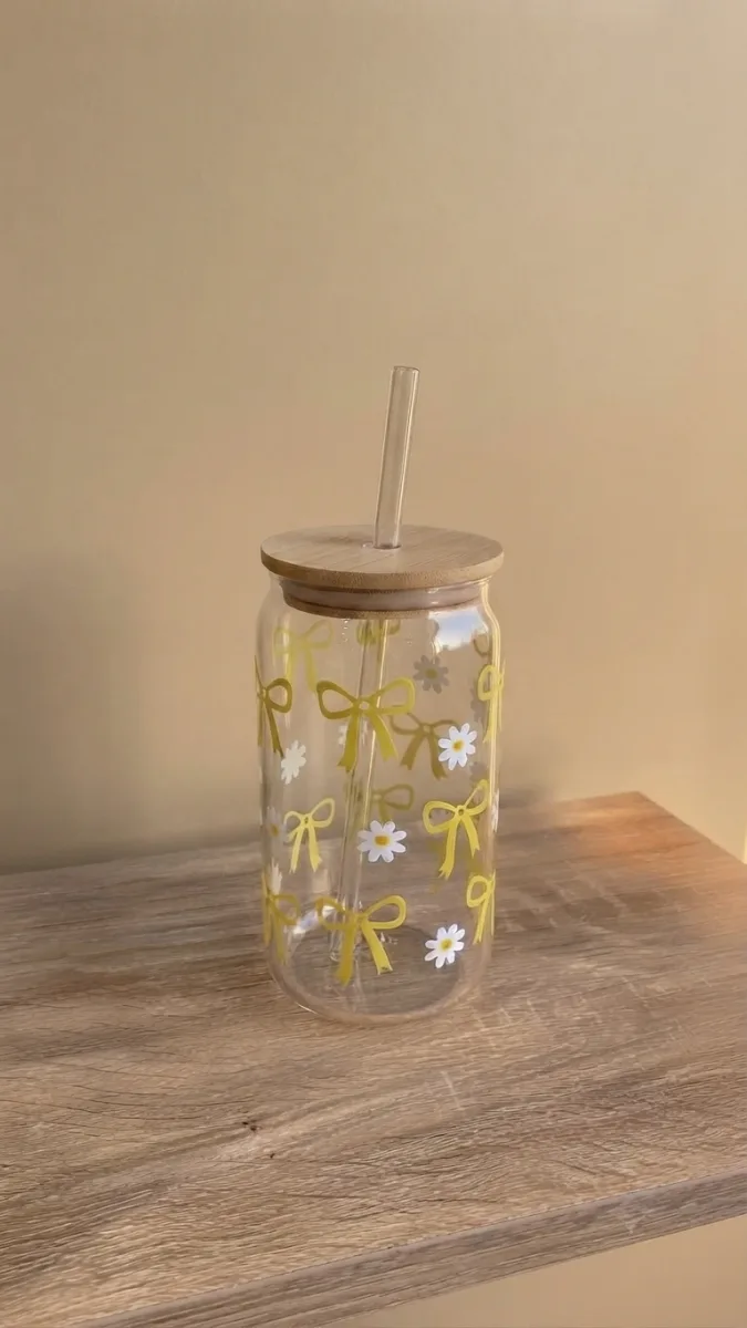 Yellow Bow Cup