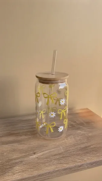 Yellow Bow Cup